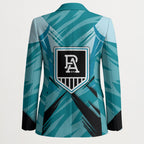 Port Adelaide Power Australian Football Blazer Powerful Superhero Mascot - Bold Team Colors