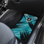 Port Adelaide Power Australian Football Car Mats Powerful Superhero Mascot - Bold Team Colors