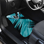 Port Adelaide Power Australian Football Car Mats Powerful Superhero Mascot - Bold Team Colors