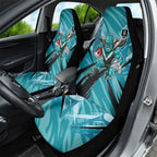 Port Adelaide Power Australian Football Car Seat Cover Powerful Superhero Mascot - Bold Team Colors