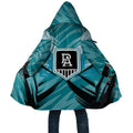 Port Adelaide Power Australian Football Cloak Powerful Superhero Mascot - Bold Team Colors
