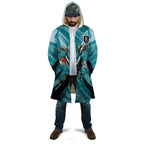 Port Adelaide Power Australian Football Cloak Powerful Superhero Mascot - Bold Team Colors