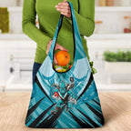 Port Adelaide Power Australian Football Grocery Bag Powerful Superhero Mascot - Bold Team Colors