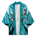 Port Adelaide Power Australian Football Kimono Powerful Superhero Mascot - Bold Team Colors