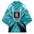 Port Adelaide Power Australian Football Kimono Powerful Superhero Mascot - Bold Team Colors