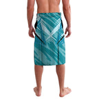 Port Adelaide Power Australian Football Lavalava Powerful Superhero Mascot - Bold Team Colors