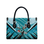Port Adelaide Power Australian Football Leather Bag Powerful Superhero Mascot - Bold Team Colors