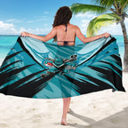 Port Adelaide Power Australian Football Sarong Powerful Superhero Mascot - Bold Team Colors