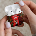 Personalized Melbourne Renegades Cricket AirPods Case Hippie Psychedelic Pattern Vibrant Mandala Art Style