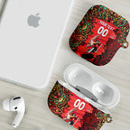 Personalized Melbourne Renegades Cricket AirPods Case Hippie Psychedelic Pattern Vibrant Mandala Art Style