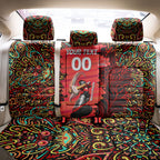 Personalized Melbourne Renegades Cricket Back Car Seat Cover Hippie Psychedelic Pattern Vibrant Mandala Art Style