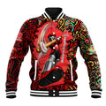 Personalized Melbourne Renegades Cricket Baseball Jacket Hippie Psychedelic Pattern Vibrant Mandala Art Style