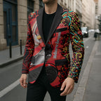Personalized Melbourne Renegades Cricket Blazer Hippie Psychedelic Pattern Vibrant Mandala Art Style