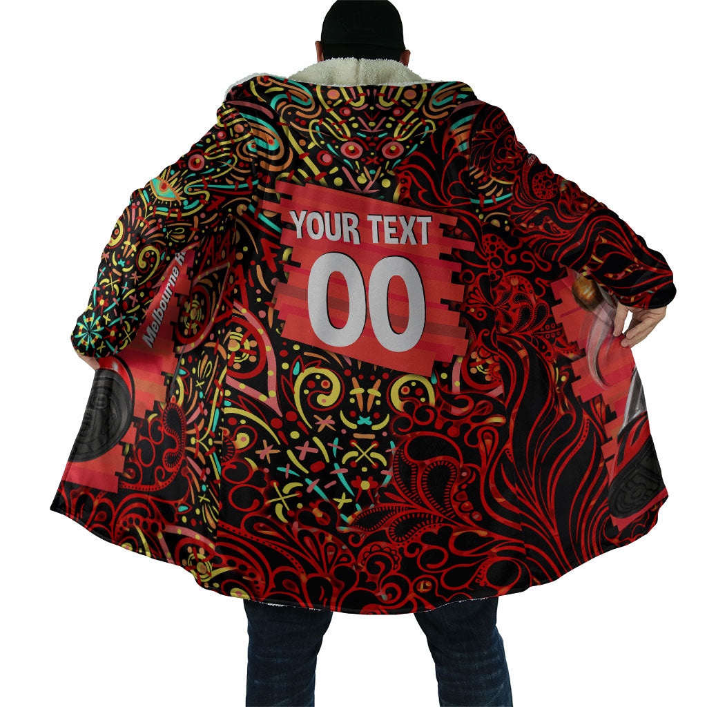 Personalized Melbourne Renegades Cricket Cloak Hippie Psychedelic Pattern Vibrant Mandala Art Style