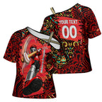 Personalized Melbourne Renegades Cricket Cross Shoulder Shirt Hippie Psychedelic Pattern Vibrant Mandala Art Style