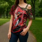 Personalized Melbourne Renegades Cricket Cross Shoulder Shirt Hippie Psychedelic Pattern Vibrant Mandala Art Style