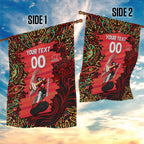 Personalized Melbourne Renegades Cricket Garden Flag Hippie Psychedelic Pattern Vibrant Mandala Art Style