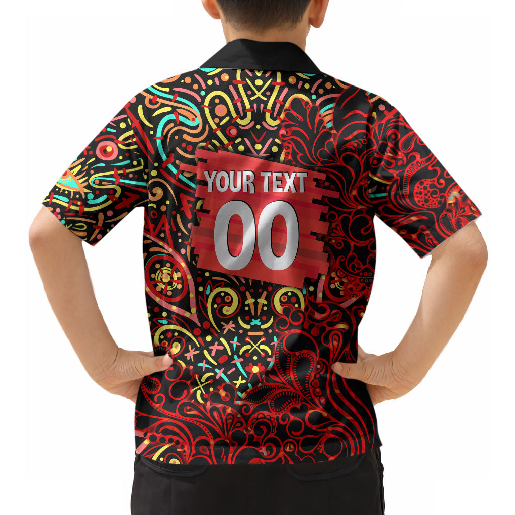 Personalized Melbourne Renegades Cricket Hawaiian Shirt Hippie Psychedelic Pattern Vibrant Mandala Art Style