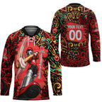 Personalized Melbourne Renegades Cricket Hockey Jersey Hippie Psychedelic Pattern Vibrant Mandala Art Style