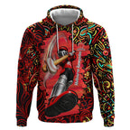 Personalized Melbourne Renegades Cricket Hoodie Hippie Psychedelic Pattern Vibrant Mandala Art Style