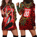 Personalized Melbourne Renegades Cricket Hoodie Dress Hippie Psychedelic Pattern Vibrant Mandala Art Style