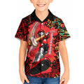 Personalized Melbourne Renegades Cricket Kid Hawaiian Shirt Hippie Psychedelic Pattern Vibrant Mandala Art Style