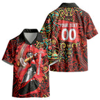 Personalized Melbourne Renegades Cricket Kid Hawaiian Shirt Hippie Psychedelic Pattern Vibrant Mandala Art Style