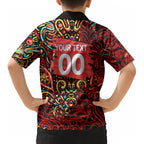 Personalized Melbourne Renegades Cricket Kid Hawaiian Shirt Hippie Psychedelic Pattern Vibrant Mandala Art Style