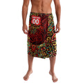 Personalized Melbourne Renegades Cricket Lavalava Hippie Psychedelic Pattern Vibrant Mandala Art Style