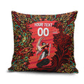 Personalized Melbourne Renegades Cricket Pillow Cover Hippie Psychedelic Pattern Vibrant Mandala Art Style
