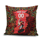 Personalized Melbourne Renegades Cricket Pillow Cover Hippie Psychedelic Pattern Vibrant Mandala Art Style