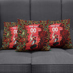 Personalized Melbourne Renegades Cricket Pillow Cover Hippie Psychedelic Pattern Vibrant Mandala Art Style