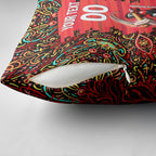 Personalized Melbourne Renegades Cricket Pillow Cover Hippie Psychedelic Pattern Vibrant Mandala Art Style