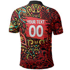 Personalized Melbourne Renegades Cricket Polo Shirt Hippie Psychedelic Pattern Vibrant Mandala Art Style