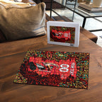 Personalized Melbourne Renegades Cricket Puzzle Hippie Psychedelic Pattern Vibrant Mandala Art Style