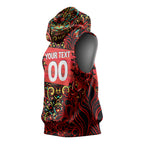 Personalized Melbourne Renegades Cricket Sleeveless Hoodie Hippie Psychedelic Pattern Vibrant Mandala Art Style