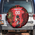 Personalized Melbourne Renegades Cricket Spare Tire Cover Hippie Psychedelic Pattern Vibrant Mandala Art Style