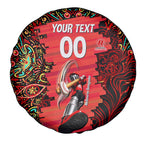 Personalized Melbourne Renegades Cricket Spare Tire Cover Hippie Psychedelic Pattern Vibrant Mandala Art Style