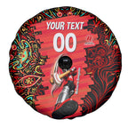 Personalized Melbourne Renegades Cricket Spare Tire Cover Hippie Psychedelic Pattern Vibrant Mandala Art Style
