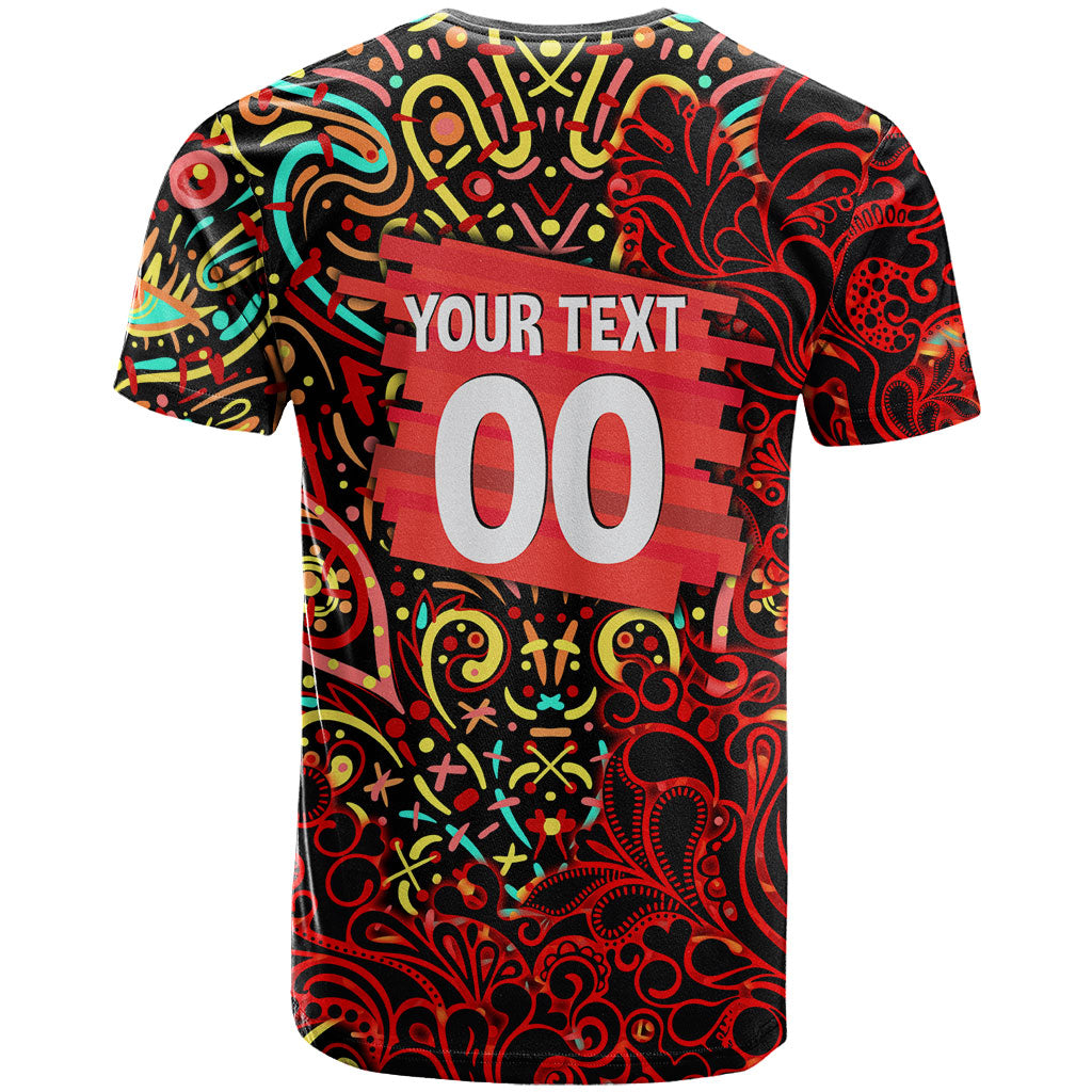 Personalized Melbourne Renegades Cricket T Shirt Hippie Psychedelic Pattern Vibrant Mandala Art Style