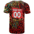 Personalized Melbourne Renegades Cricket T Shirt Hippie Psychedelic Pattern Vibrant Mandala Art Style