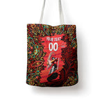 Personalized Melbourne Renegades Cricket Tote Bag Hippie Psychedelic Pattern Vibrant Mandala Art Style