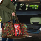 Personalized Melbourne Renegades Cricket Travel Bag Hippie Psychedelic Pattern Vibrant Mandala Art Style