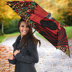 Personalized Melbourne Renegades Cricket Umbrella Hippie Psychedelic Pattern Vibrant Mandala Art Style