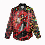 Personalized Melbourne Renegades Cricket Women Casual Shirt Hippie Psychedelic Pattern Vibrant Mandala Art Style