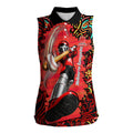 Personalized Melbourne Renegades Cricket Women Sleeveless Polo Shirt Hippie Psychedelic Pattern Vibrant Mandala Art Style