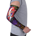 Personalized Hobart Hurricanes Cricket Arm Sleeves Hippie Psychedelic Pattern Vibrant Mandala Art Style