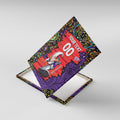 Personalized Hobart Hurricanes Cricket Canvas Wall Art Hippie Psychedelic Pattern Vibrant Mandala Art Style