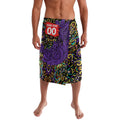 Personalized Hobart Hurricanes Cricket Lavalava Hippie Psychedelic Pattern Vibrant Mandala Art Style