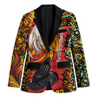 Personalized Perth Scorchers Cricket Blazer Hippie Psychedelic Pattern Vibrant Mandala Art Style